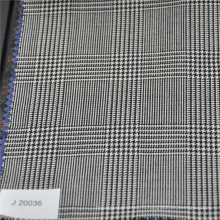 W70P30 Grey glen vérifier tissu pour cravate classique / glen vérifier tweed moder veste de fournisseurs de la Chine